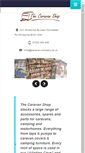 Mobile Screenshot of caravan-shop-dorset.co.uk